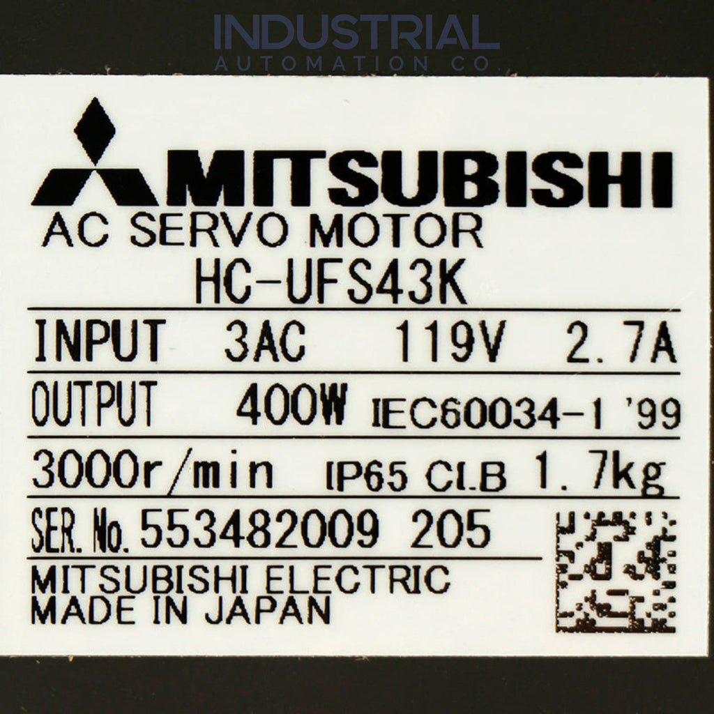 Mitsubishi HC-UFS43K New Surplus