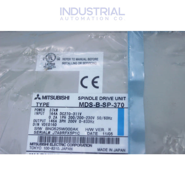 Mitsubishi MDS-B-SP-370 - New