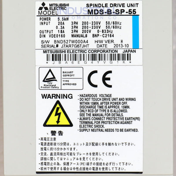 Mitsubishi MDS-B-SP-55 - New