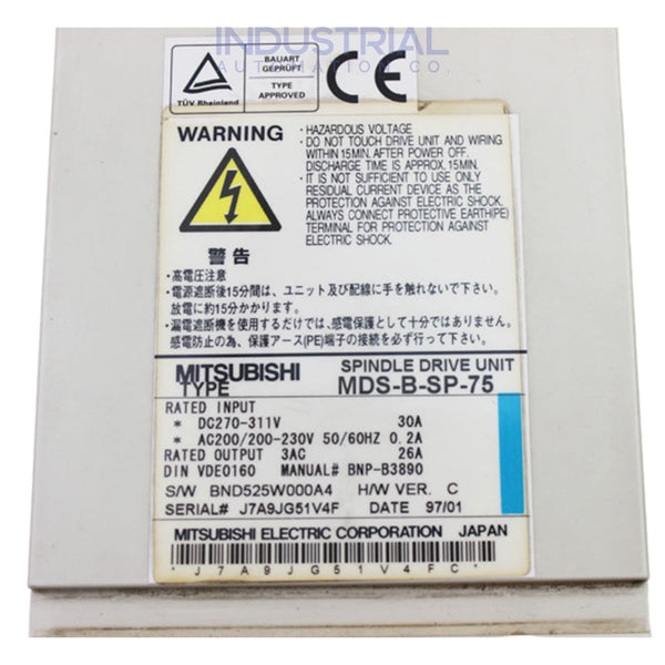 Mitsubishi MDS-B-SP-75 - New
