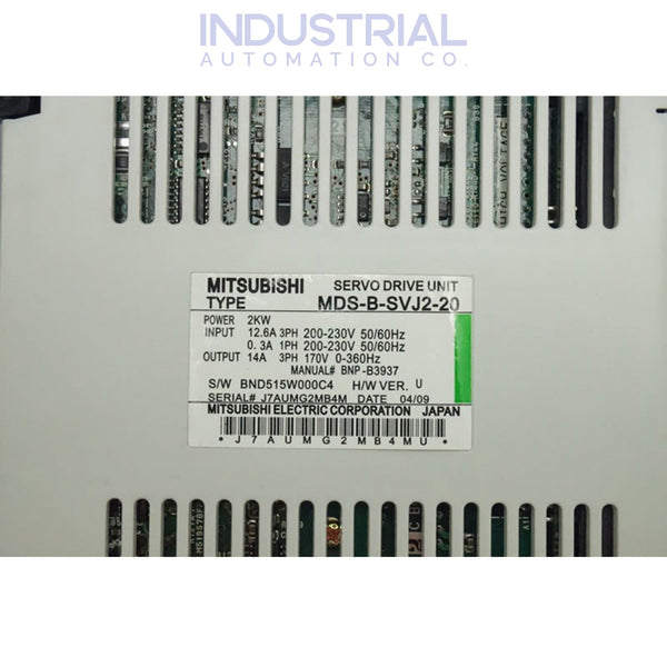 Mitsubishi MDS-B-SVJ2-20