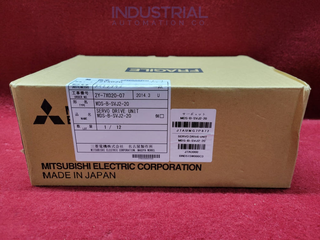Mitsubishi MDS-B-SVJ2-20 New