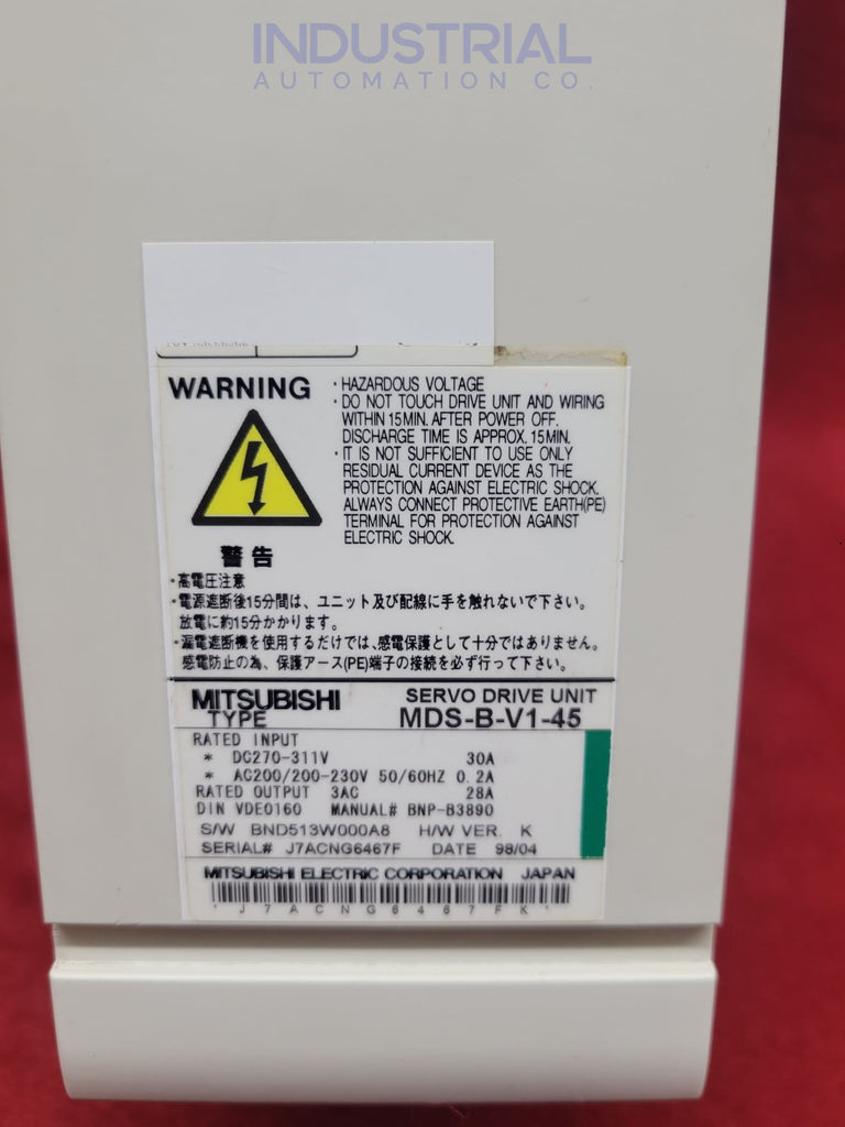 Mitsubishi Mds-B-V1-45