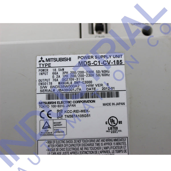 Mitsubishi MDS-C1-CV-185
