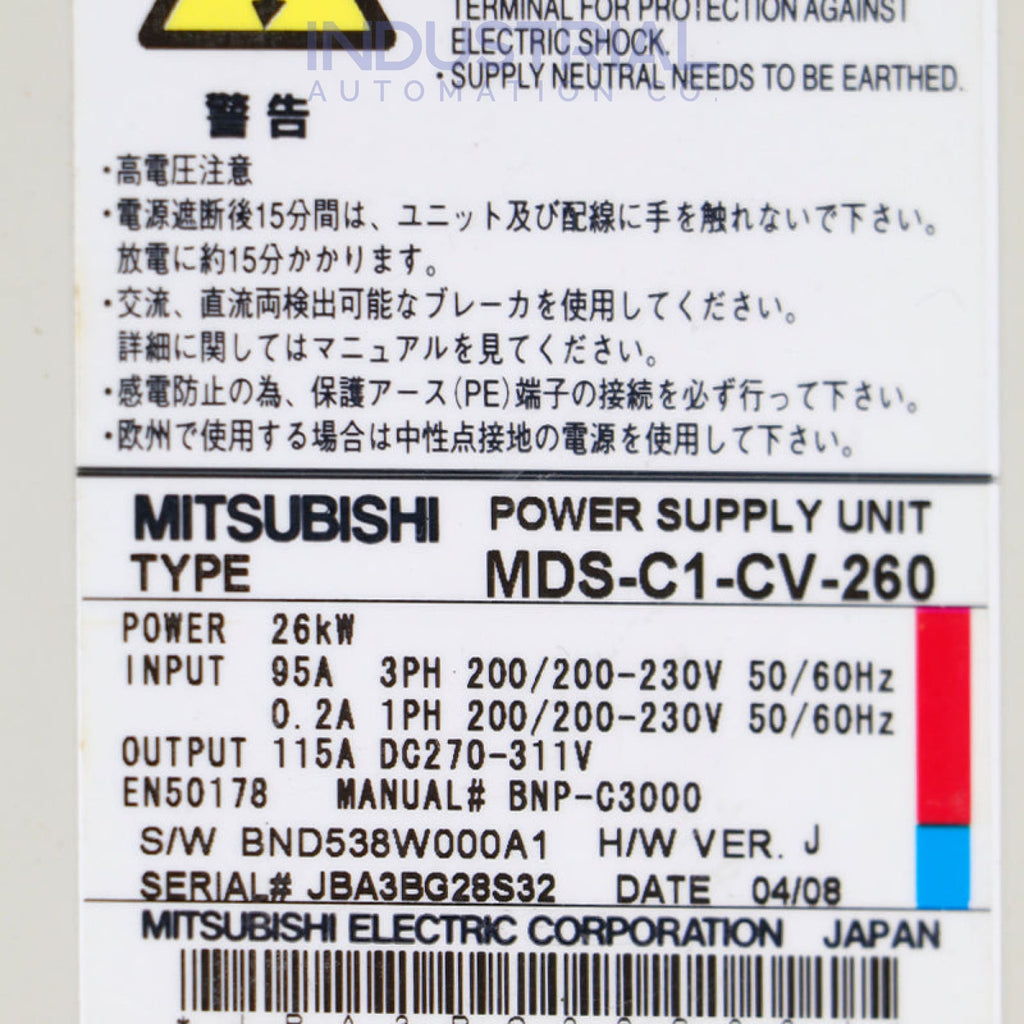 Mitsubishi MDS-C1-CV-260