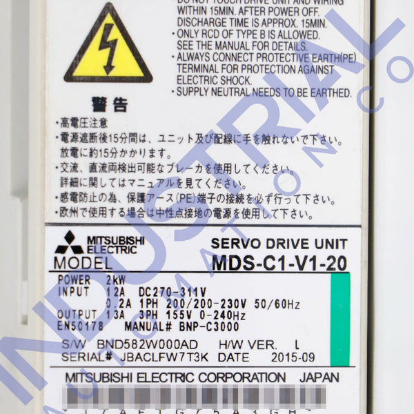 Mitsubishi MDS-C1-V1-20