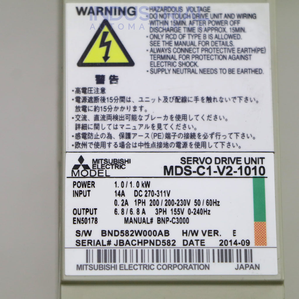 Mitsubishi MDS-C1-V2-1010