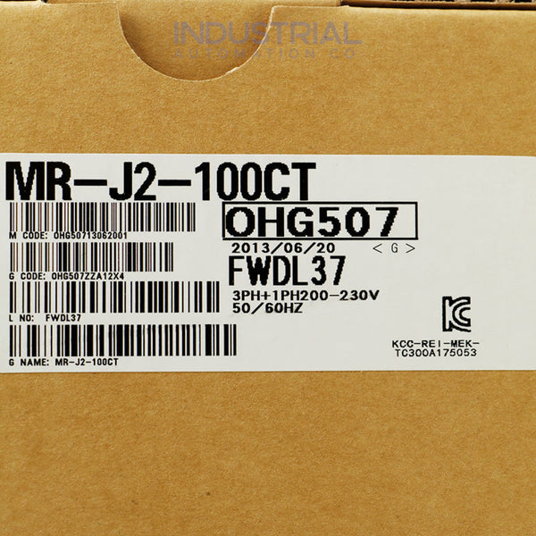 Mitsubishi MR-J2-100CT - New