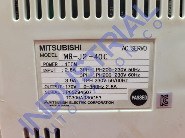 Mitsubishi Mr-J2-40C
