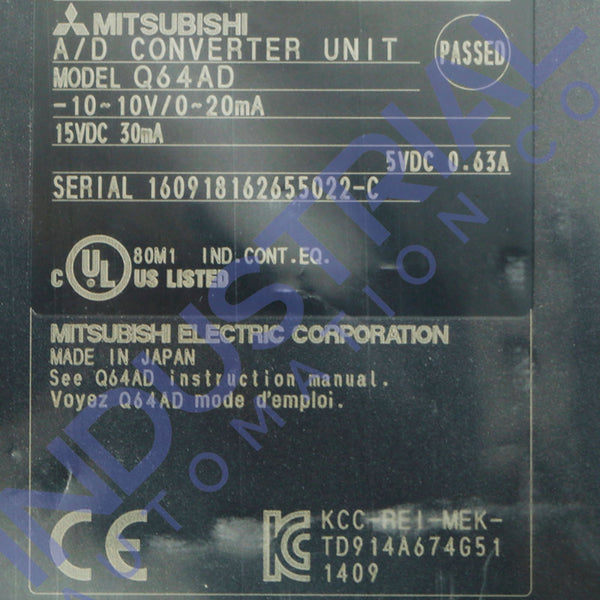 Mitsubishi Q64AD - New