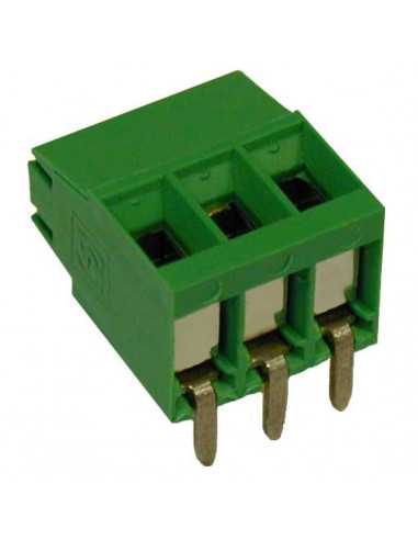 Altech MVS1320-3,81-H Bornier CI, 3.81mm, 20 pôles, entrée fil par le haut, vert - Lot de 100