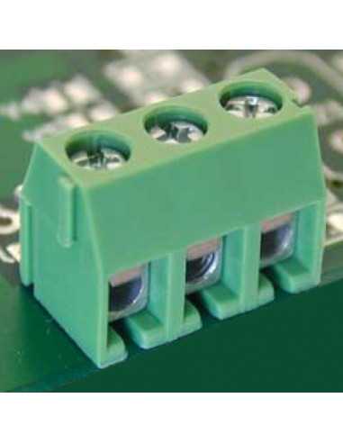 Altech MLK1313-3,5-V Bornier CI, 3,50 mm, 13 pôles, câblage frontal, vert - Lot de 100