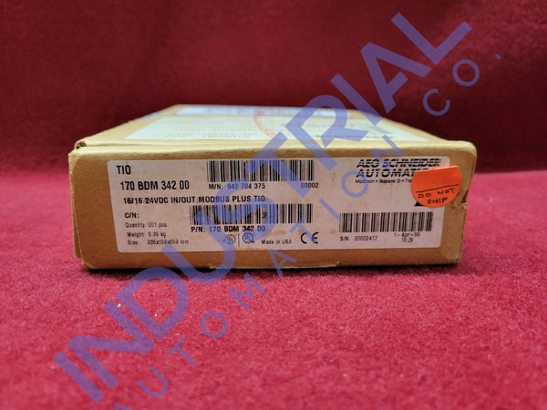 Modicon 170BDM34200 New Surplus