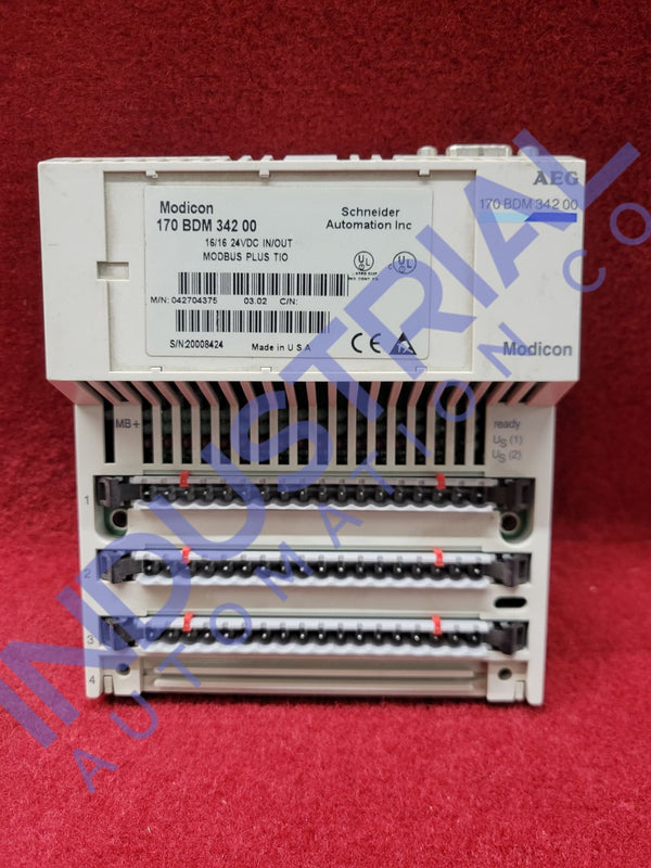 Modicon 170BDM34200 IAC Certified Refurbished