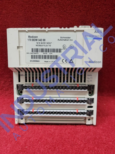 Modicon 170BDM34200 IAC Certified Refurbished