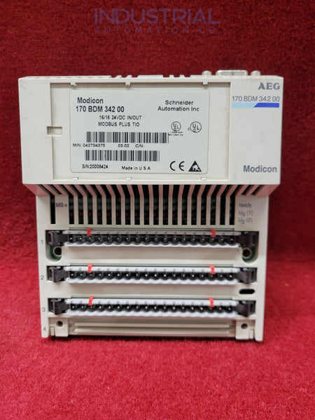 Modicon 170BDM34200 IAC Certified Refurbished