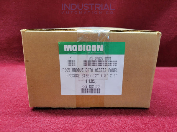 Modicon AS-P965-000 New Surplus
