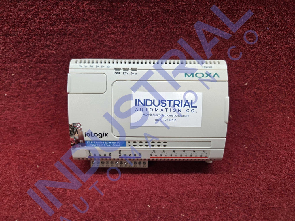 Moxa IOLOGIK E2214 IAC Certified Refurbished