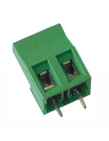 Altech MV-475 Bornier CI, 7.62mm, 5 pôles, câblage frontal, vert - Lot de 100