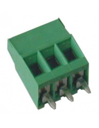 Altech MVS-1312 (3,50) Bornier CI, 3,50mm, 12 Pôles, Entrée frontale, vert - Lot de 100