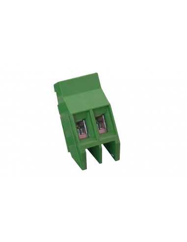 Altech MV4616-6,35-IT Bornier CI, 6,35mm, 16 pôles, 35°, vert - Lot de 50
