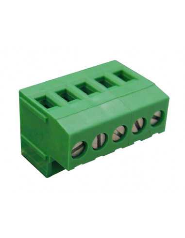 Altech MVS2510-5,08-HS Bornier CI, 5,08mm, 10 pôles, entrée supérieure, vert - Lot de 100