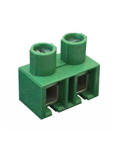 Altech MVE268-7,5-V-L Bornier CI, 7,50mm, 8 pôles, à raccordement avant, vert - Lot de 100