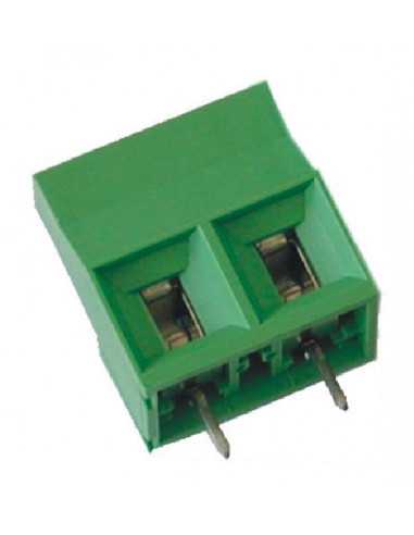 Altech MV-498 Bornier CI, 9,52 mm, 8 pôles, câblage avant, vert - Lot de 100