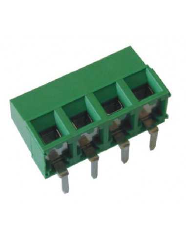 Bornier pour CI Altech MV159-5,08-H-L, 5,08 mm, 9 pôles, entrée par le haut, vert - Lot de 100