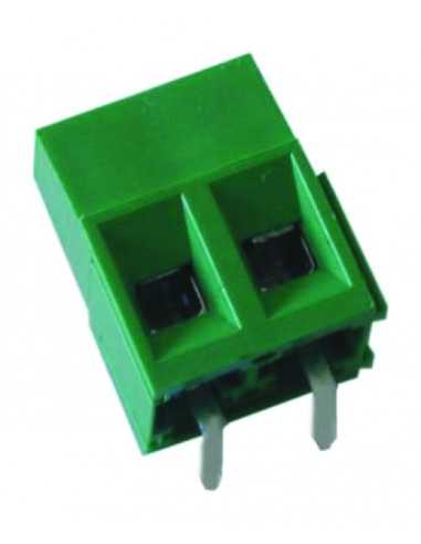 Altech MVS1510-5-H-L Bornier CI, 5,00mm, 10 Pôles, Entrée par le haut, vert - Lot de 100