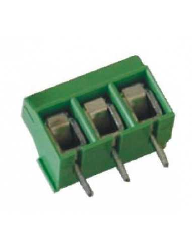 Altech MBES-158 Bornier CI, 5,08 mm, 8 pôles, câblage avant, vert - Lot de 100