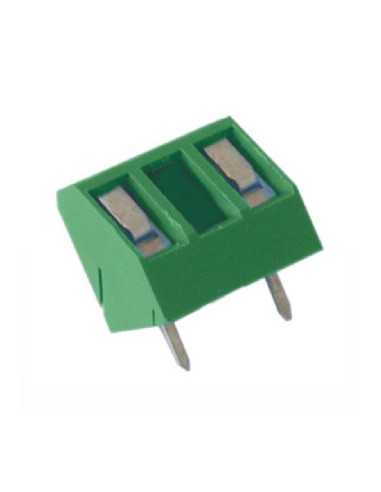 Altech MIP255-10,16-IQ Bornier CI, 10,16mm, 5 pôles, 45°, vert - Lot de 100