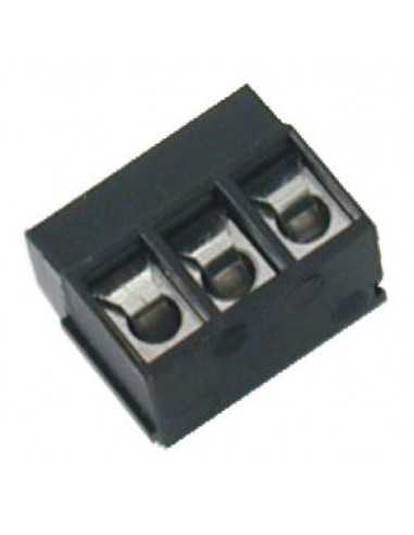 Altech MHE-1615 PCB Term Blk, 5.00mm, 15 Pole, Top wire, black - Pack of 100
