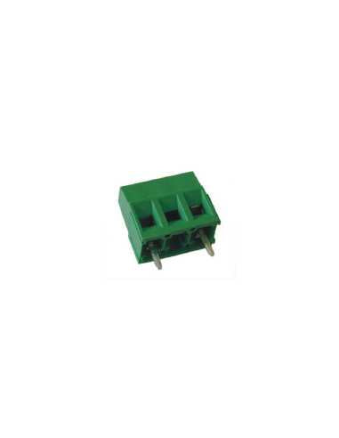 Altech MVS156-10,16-V Bornier CI, 10,16mm, 6 Pôles, Connexion avant, vert - Lot de 100