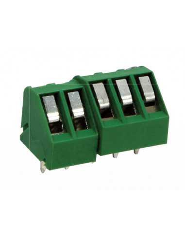 Altech MIP2511-5,00-IQ Bornier CI, 5,00mm, 11 Pôles, 45°, vert - Lot de 100