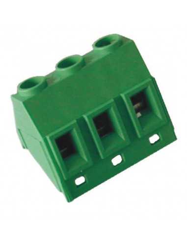Altech MI-276 Bornier CI, 7,50mm, 6 pôles, 35°, vert - Lot de 100
