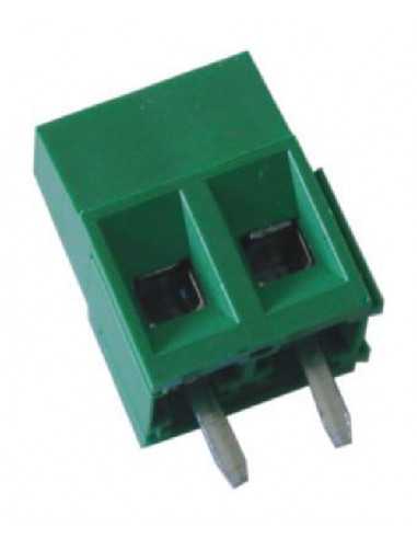 Altech MVS1520-5,08-V-L Bornier CI, 5,08mm, 20 pôles, raccordement avant, vert - Lot de 50