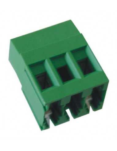 Altech MVSP251-10,16-H Bornier CI, 10,16mm, 1 pôle, fil par le haut, vert - Lot de 200
