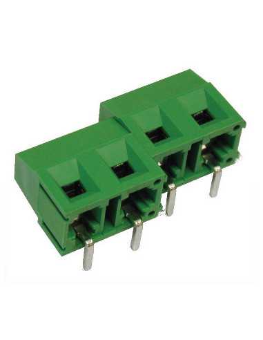 Altech MVS173-7,5-H Bornier CI, 7,50 mm, 3 pôles, câblage par le haut, vert - Lot de 200