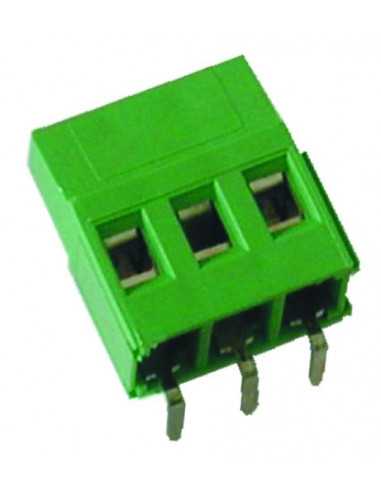 Altech MHE-252 PCB Term Blk, 5.00mm, 2 Pole, Top wire, green - Pack of 200