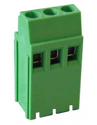 Altech MMT257-5,00-V Bornier CI, 5,00mm, 7 pôles, entrée avant, vert - Lot de 100