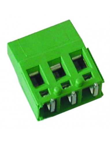 Altech MHR-254 PCB Term Blk, 5.00mm, 4 Pole, Bottom wire, green - Pack of 100