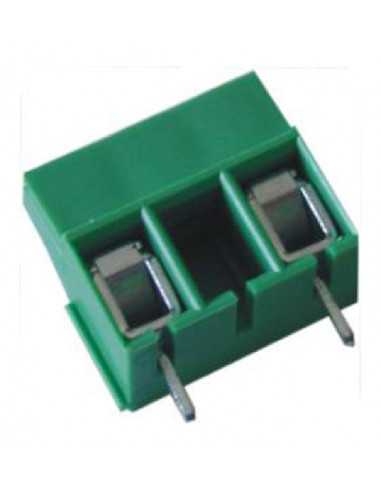 Altech MVES152-10,16-V Bornier CI, 10,16mm, 2 pôles, Câblage frontal, vert - Paquet de 200