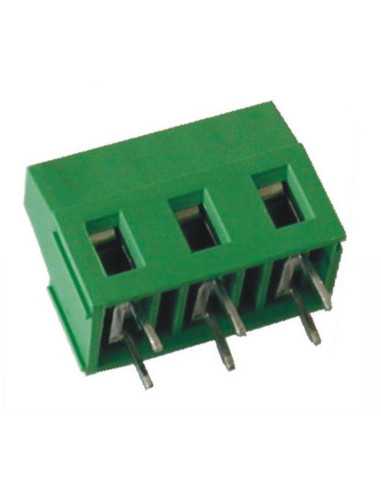 Altech MV27D7-7,5-V Bornier CI, 7,50mm, 7 pôles, raccordement avant, vert - Lot de 100