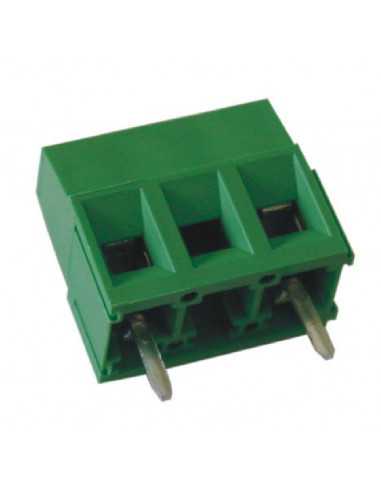 Altech MVS156-10-V-L Bornier CI, 10,00 mm, 6 pôles, câblage frontal, vert - Lot de 100