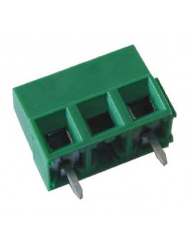 Altech MV154-10-V-L Bornier CI, 10,00 mm, 4 pôles, câblage avant, vert - Lot de 100