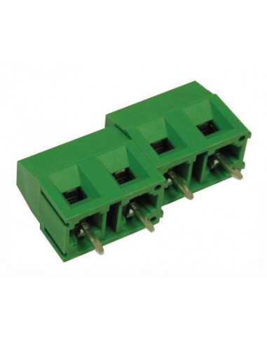 Altech MVS178-7,5-V-L Bornier CI, 7,50mm, 8 Pôles, Entrée de fil frontale, vert - Lot de 100