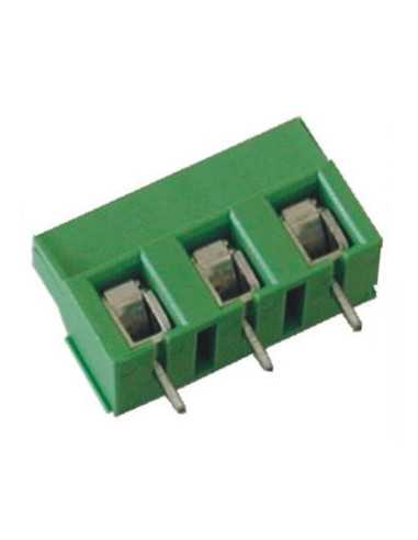 Altech MVE174-7,5-V Bornier CI, 7,50 mm, 4 pôles, câblage frontal, vert - Paquet de 100