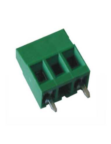 Bornier CI Altech MVS134-7,62-V-L, 7,62 mm, 4 pôles, câblage frontal, vert - Lot de 100