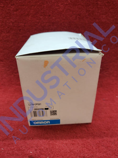 Omron CJ1M-CPU21 - New Surplus - Industrial Automation & Control